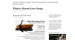 Desktop Screenshot of oceanlovesong.com