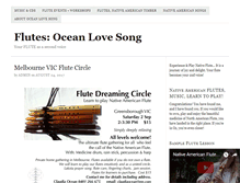 Tablet Screenshot of oceanlovesong.com